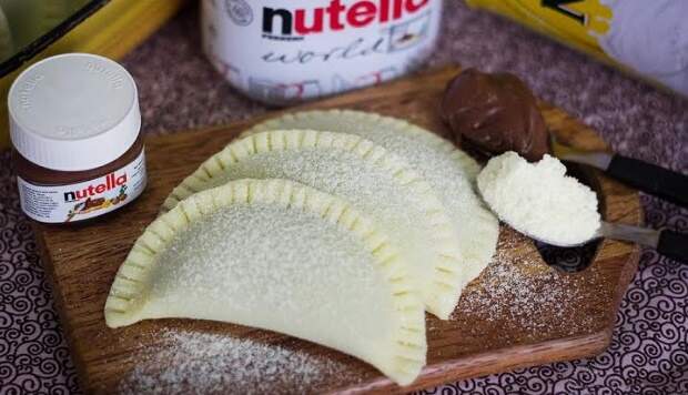 Receita de pastel de leite Ninho com Nutella