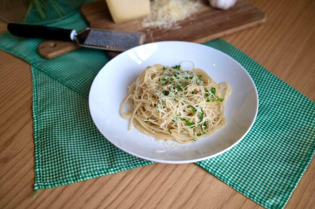 Macarrão alho e óleo