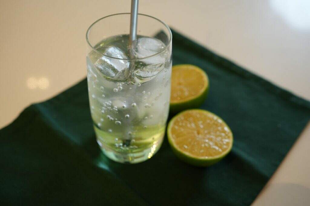 Soda italiana de maçã verde