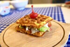 waffle-de-frango